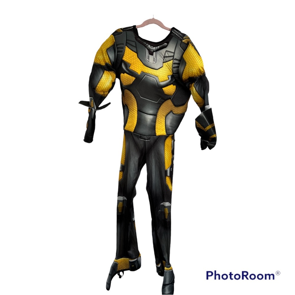 Rubie's Yellowjacket Ant-Man Boys Deluxe Muscle Halloween Costume Size Medium